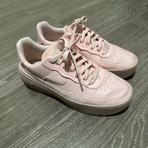 Pink Nike Air Force 1